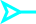 Hollow Blue Arrow